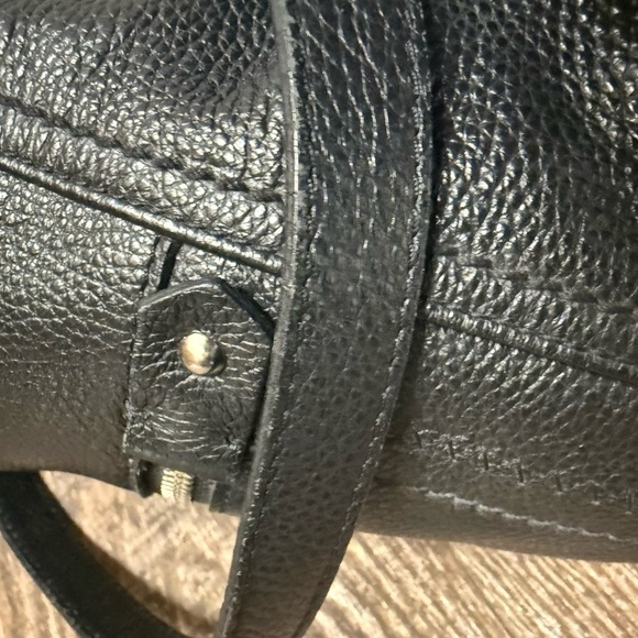 Isabella Fiore large black leather tote EUC-GUC minor wear on straps - Picture 14 of 16